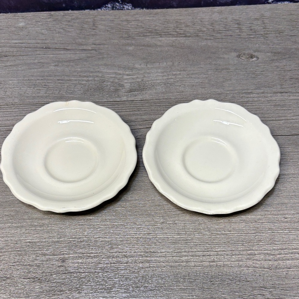 Vintage Homer Laughlin Saucers